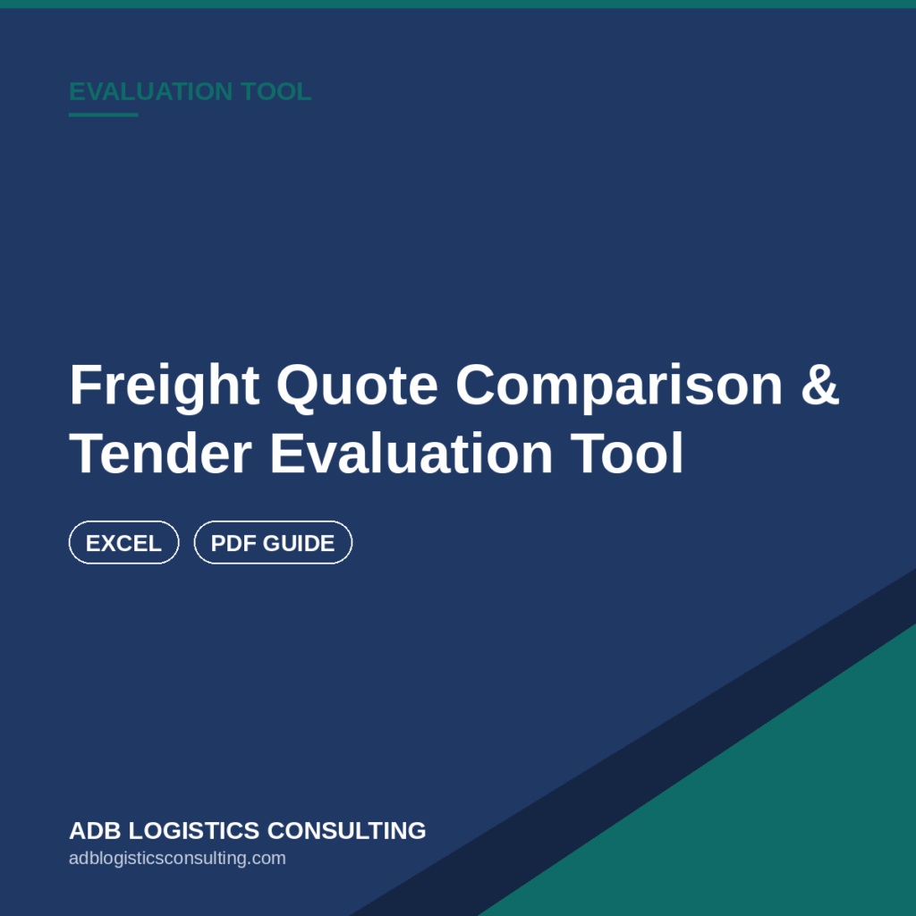 Freight Quote Comparison & Tender Evaluation Tool